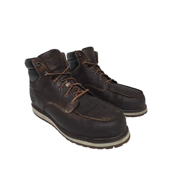 Timberland Men A5NFT 6 "Aluminum Toe Composite Plate Irvine Wedge Work Boot 12W - Picture 1 of 9